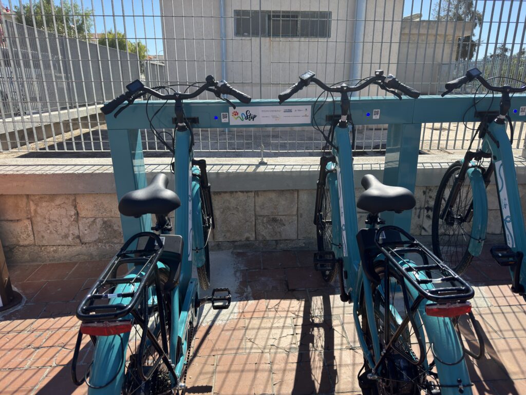 inaugurazione della prima ciclostazione del progetto STEP