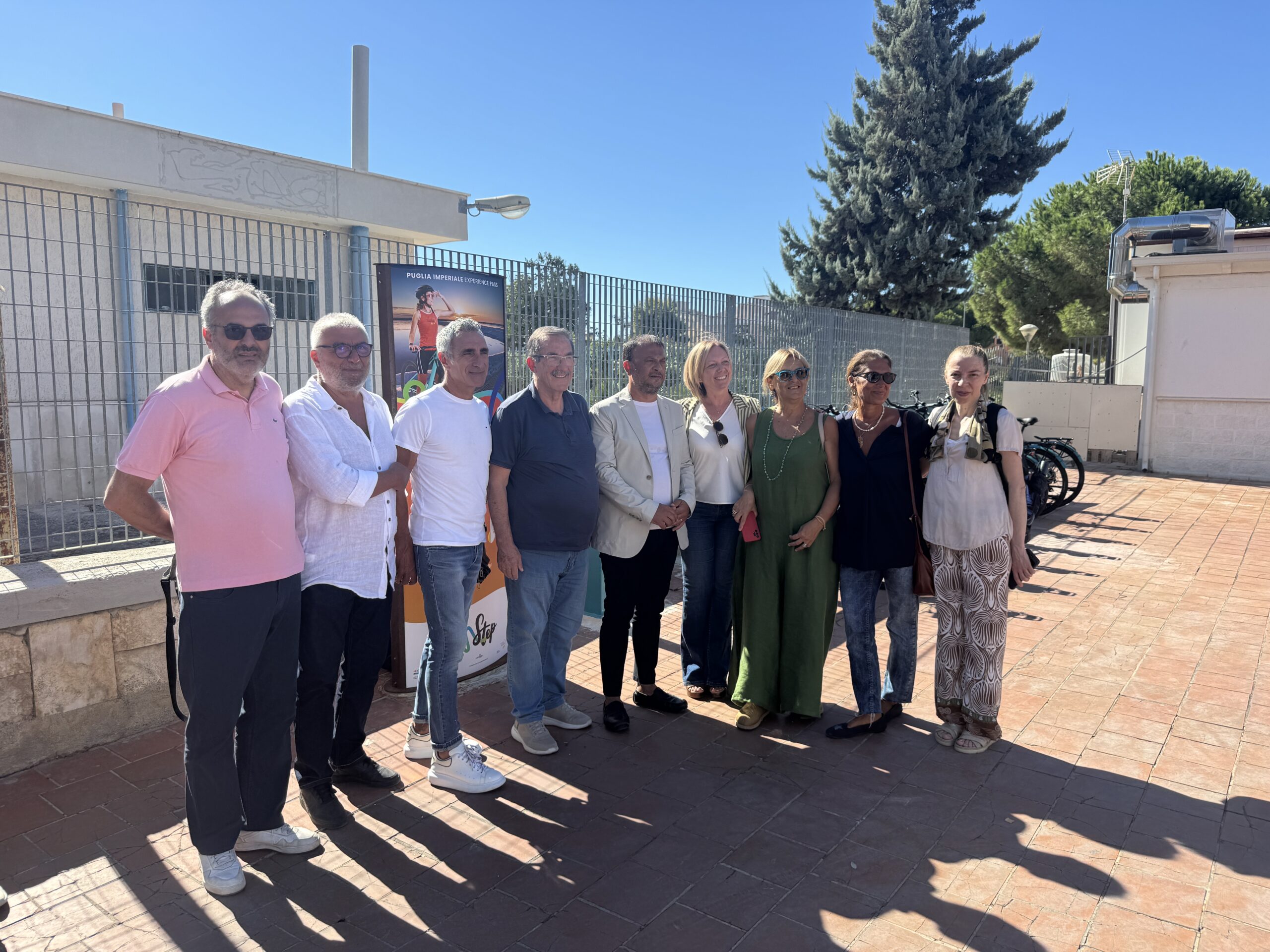 inaugurazione della prima ciclostazione del progetto STEP