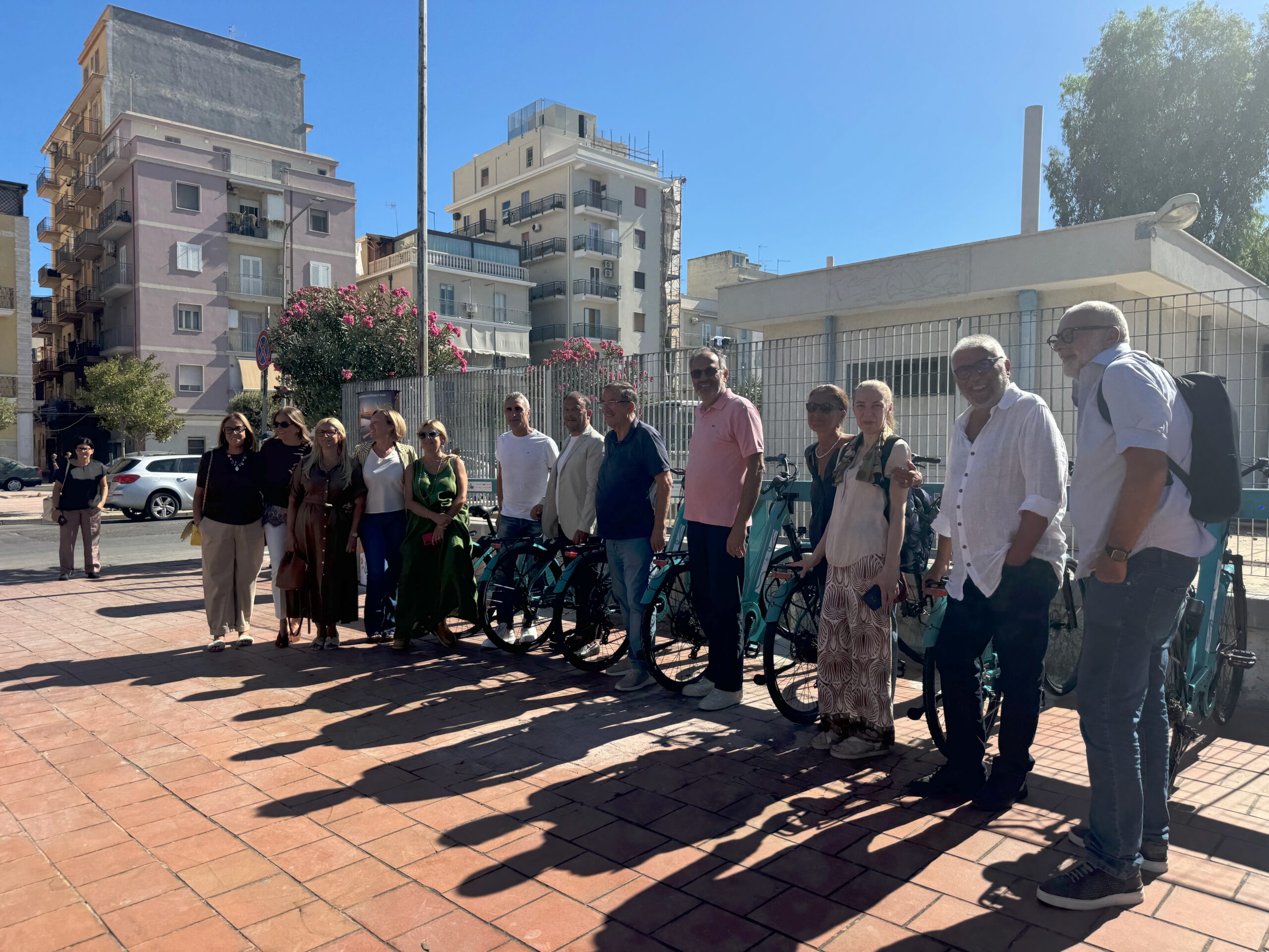 inaugurazione della prima ciclostazione del progetto STEP