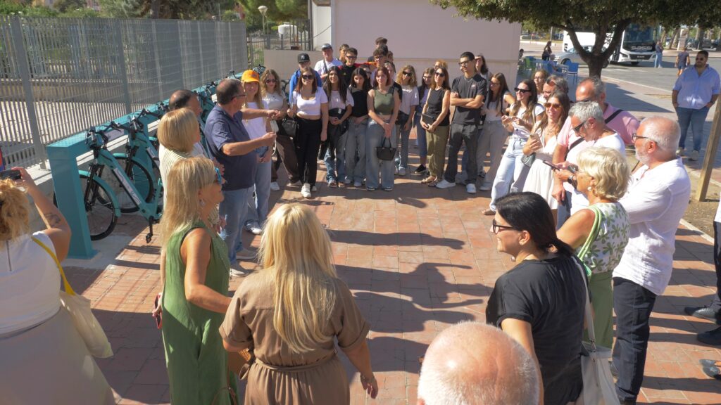 inaugurazione della prima ciclostazione del progetto STEP