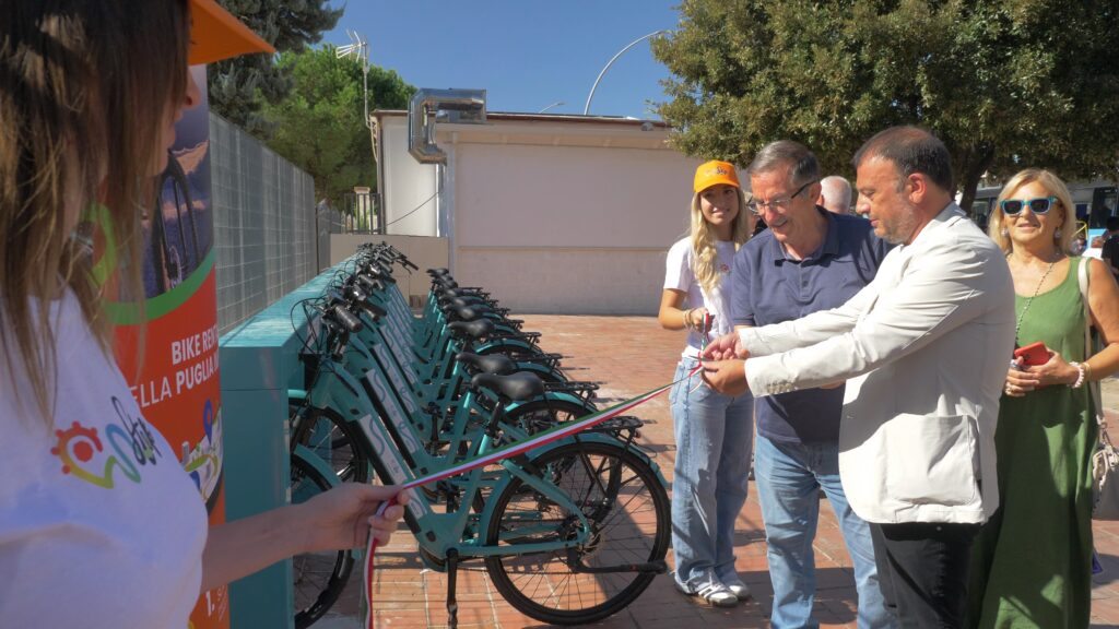 inaugurazione della prima ciclostazione del progetto STEP
