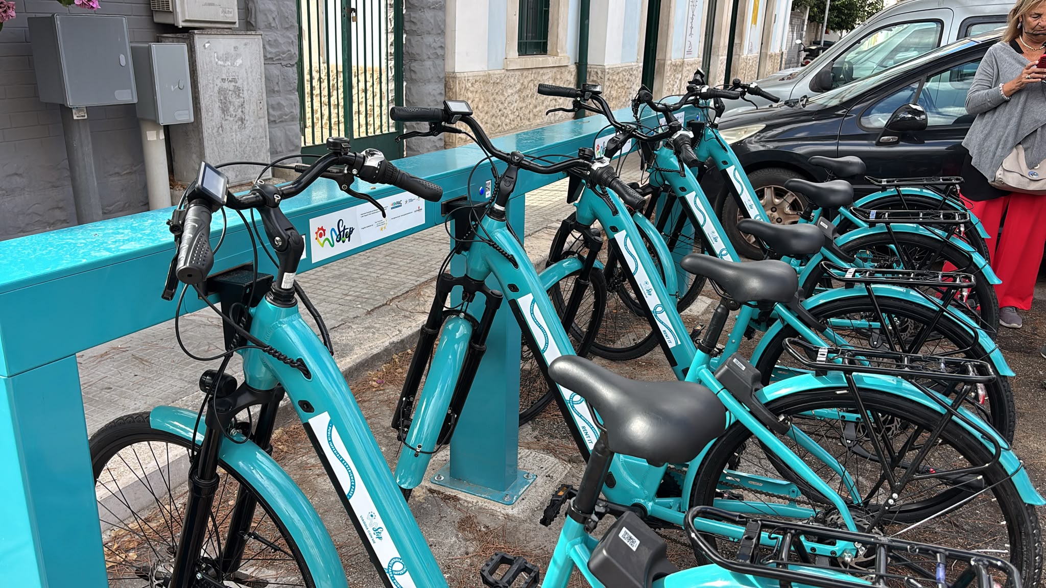 Il bike sharing elettrico di STEP si presenta al territorio